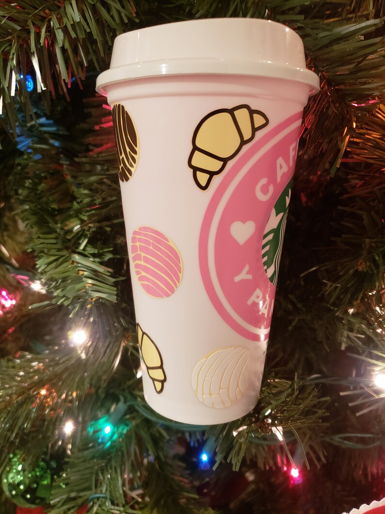 Cafecito Y Pan Delce Cafecity Y Chisme No Coffee No Talkie Personalized Grande Reusable Hot Starbucks Cup Etc.