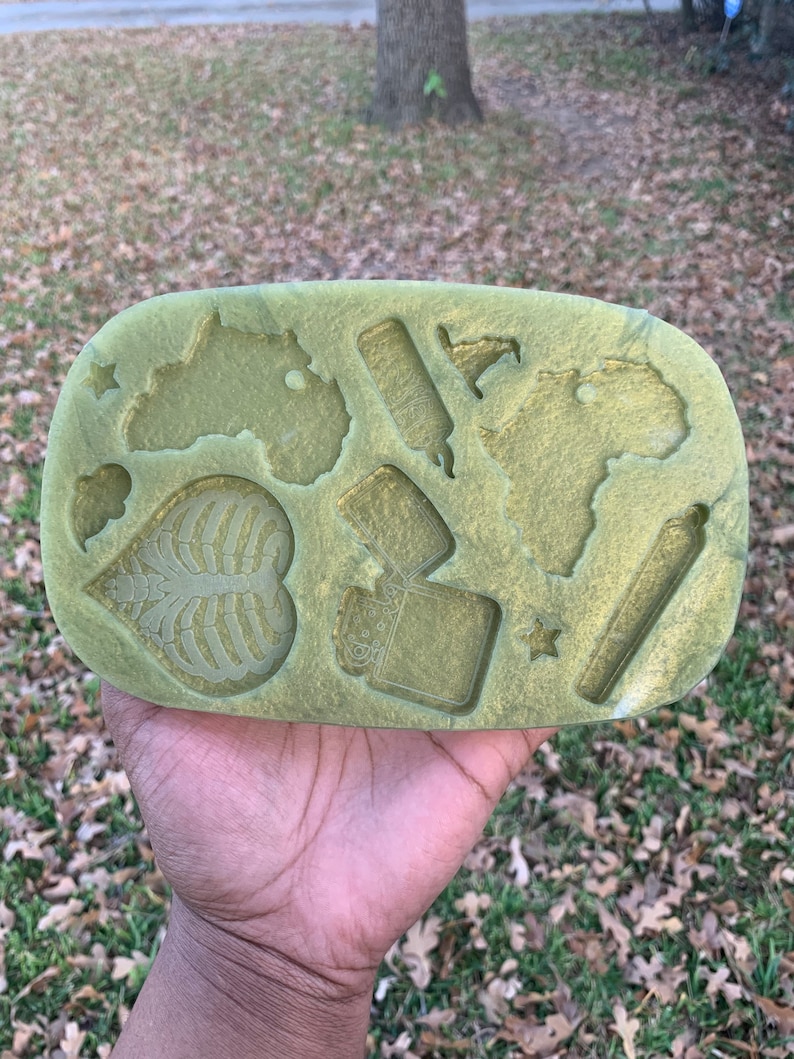 Africa Earrings Silicone Mold Molds for Epoxy Resin Handmade Etsy