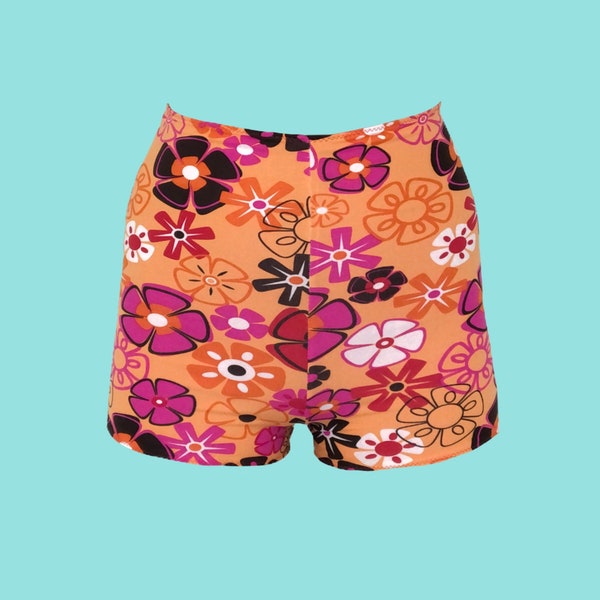 Pattern: High Waist, Full Coverage Bikini Shorts (Sizes XS-XXL) | DIY Reversible Swimsuit Bottoms | Easy Beginner Sewing Project