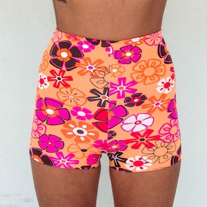 PDF-patroon: naaipatroon hoge taille bikinishort met volledige bedekking | Maat XS-XXL | Badpak of short in festivalstijl | Eenvoudig naaiproject