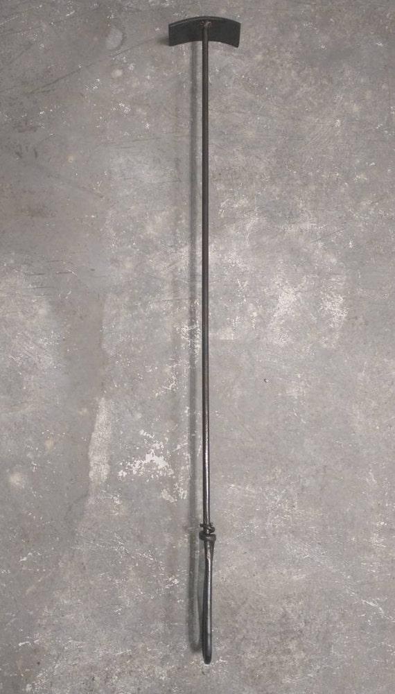 Blacksmith Hand Forged Heavy Duty Wood Boiler Ash/coal Rake by - Etsy