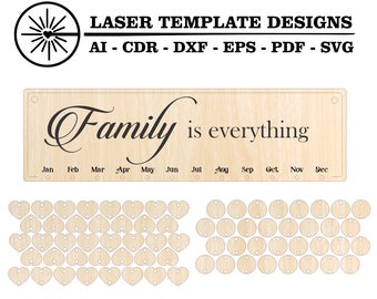 Download Family Birthday Board Svg Etsy