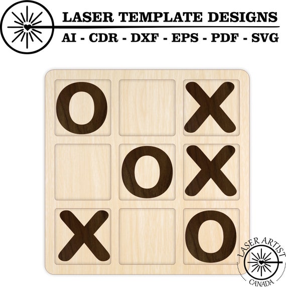 Circle Tic Tac Toe [FREE PDF TEMPLATE]