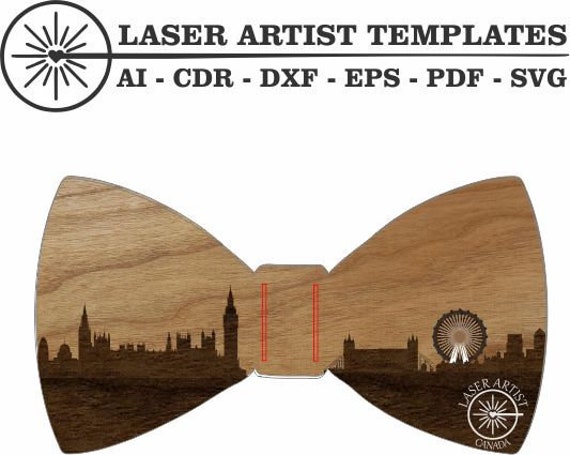 Download Digital Laser Cut Template Glowforge Vector Decoration Pdf And Svg Design Dxf Ai Cdr Epilog Trotec Eps Bow Ties Love Fish Suit Tie Accessories Accessories Valresa Com