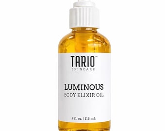 Luminous Body Elixir Oil | Hydrating Dry Skin Moisturizer (4 oz)