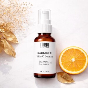 Radiance Vitamin C Face Serum | L-Ascorbic, Ferulic Acid, Vitamin E, Water-Based image 14