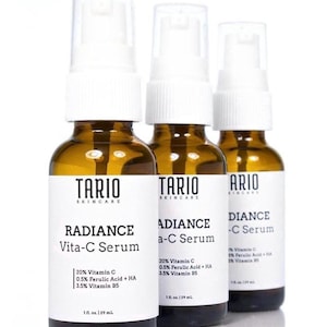 Radiance Vitamin C Face Serum | L-Ascorbic, Ferulic Acid, Vitamin E, Water-Based image 20