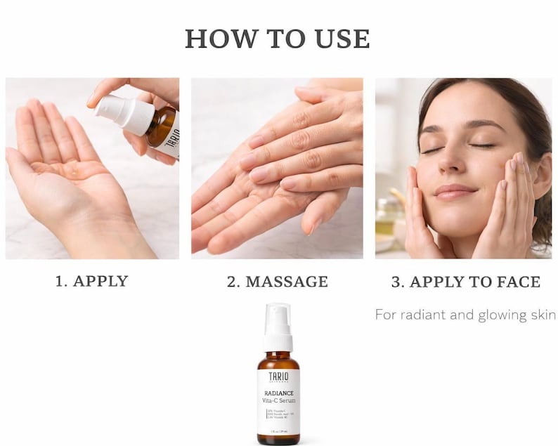 Radiance Vitamin C Face Serum | L-Ascorbic, Ferulic Acid, Vitamin E, Water-Based image 11