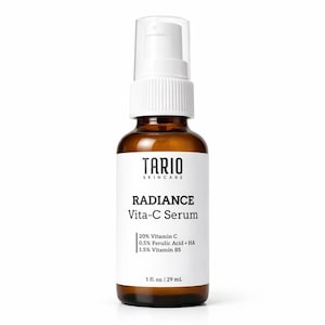 Radiance Vitamin C Face Serum | L-Ascorbic, Ferulic Acid, Vitamin E, Water-Based image 1