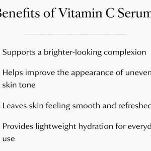 Radiance Vitamin C Face Serum | L-Ascorbic, Ferulic Acid, Vitamin E, Water-Based image 15