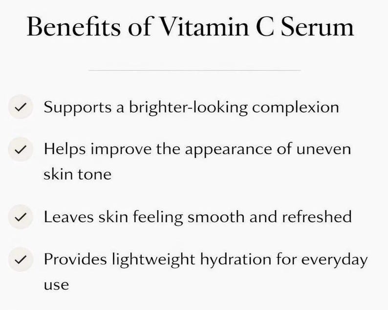 Radiance Vitamin C Face Serum | L-Ascorbic, Ferulic Acid, Vitamin E, Water-Based image 15