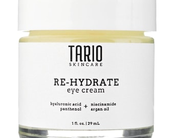 Hydrating Under Eye Cream | Eye Cream  For Dry Skin | Cream With Aloe, Shea, Hyaluronic Acid - 1 fl oz