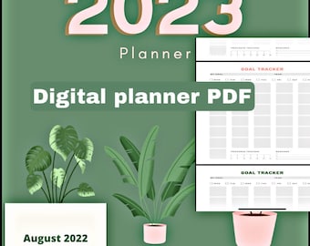 Einfacher Digitaler Planer pdf für Ipad-Laptop