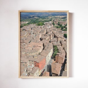 Tuscany Rooftops Print, Photography Wall Decor, Downloadable Prints, Printable Wall Art