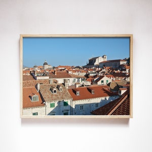 Terracotta Rooftops Print, Photography Wall Decor, Downloadable Prints, Printable Wall Art