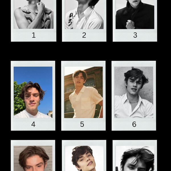 louis partridge Polaroids