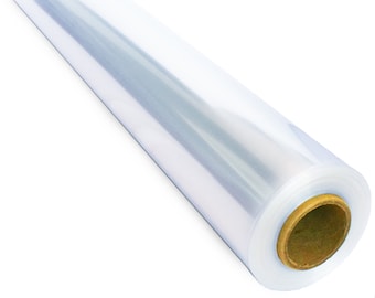 110 ft Clear Cellophane Wrap Roll (31.5 in x 110 ft) - Cellophane Roll - Clear Wrapping Paper to Wrap Gift Baskets - Clear Gift Wrap