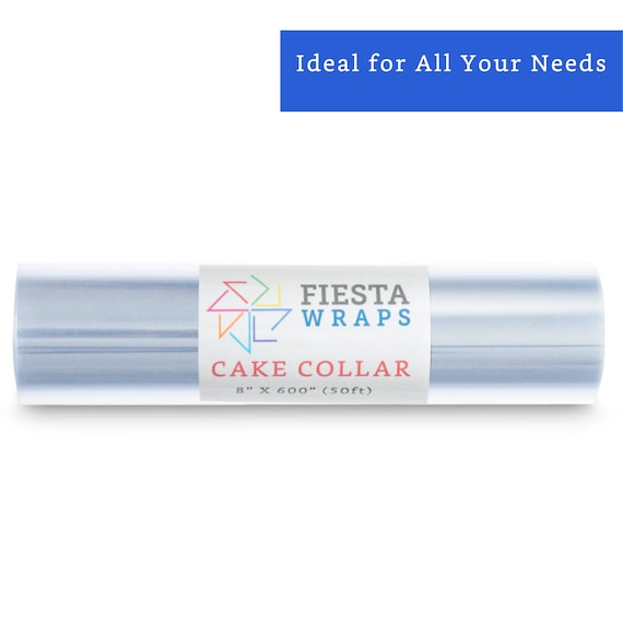 Cake Collar Acetate Roll 2 x 600 in (50ft) - Cake Collar 2 in - Acetate  Cake Collars - Acetate Sheets for Baking - Cake Ring Sleeves - Cake  Wrapping