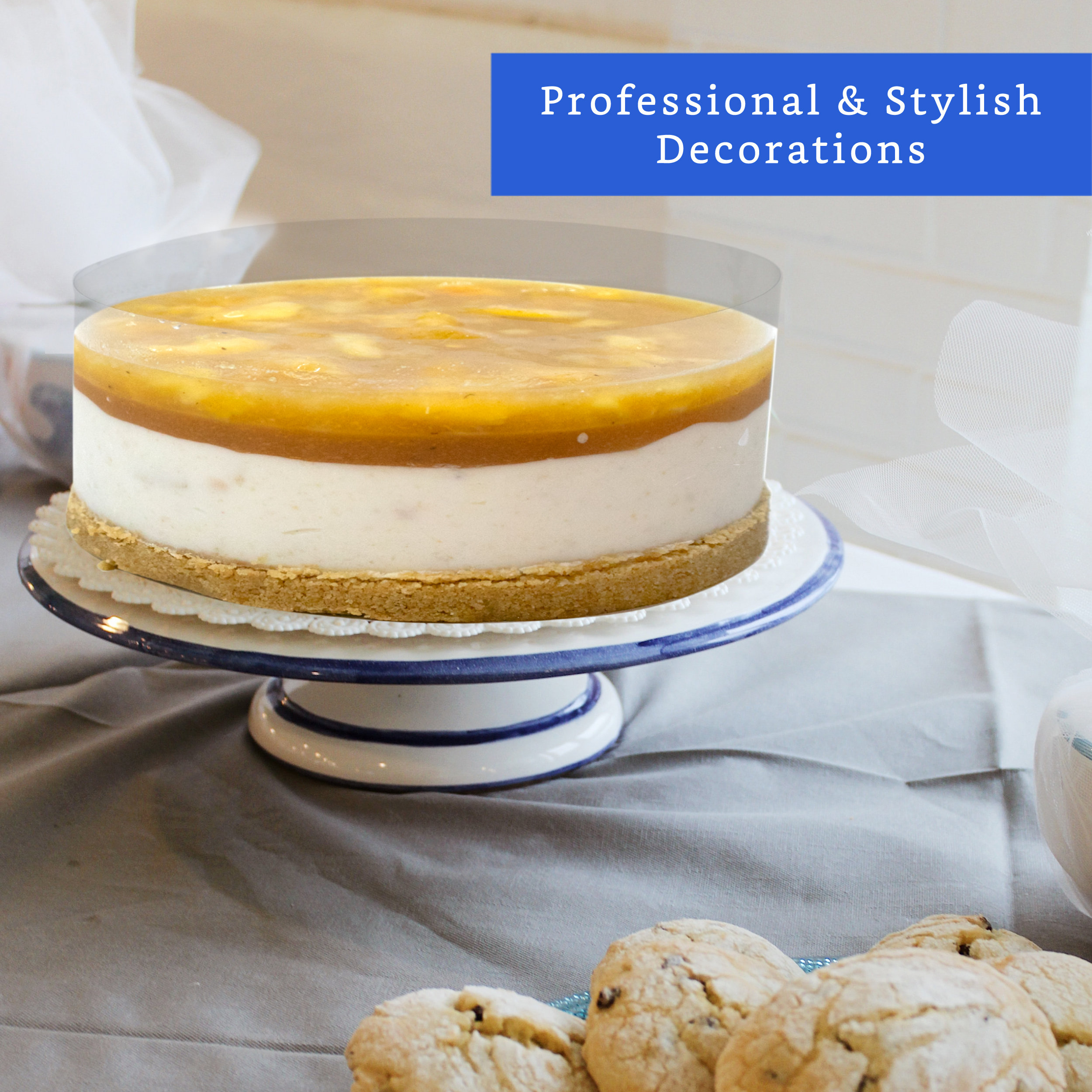 Cake Collar Acetate Roll 6 X 600 in 50ft Cake Collar 6 Etsy