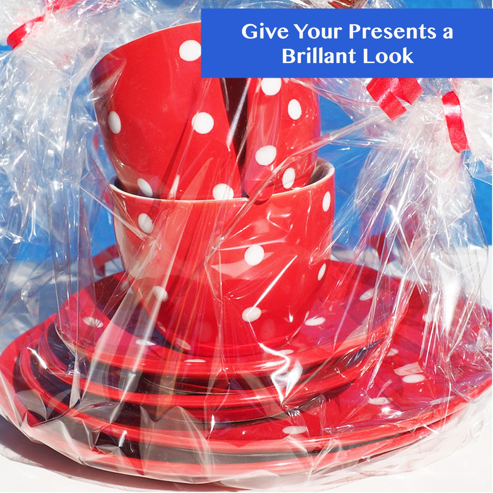 220 Ft Clear Cellophane Wrap Roll 31.5 in X 220 Ft Etsy