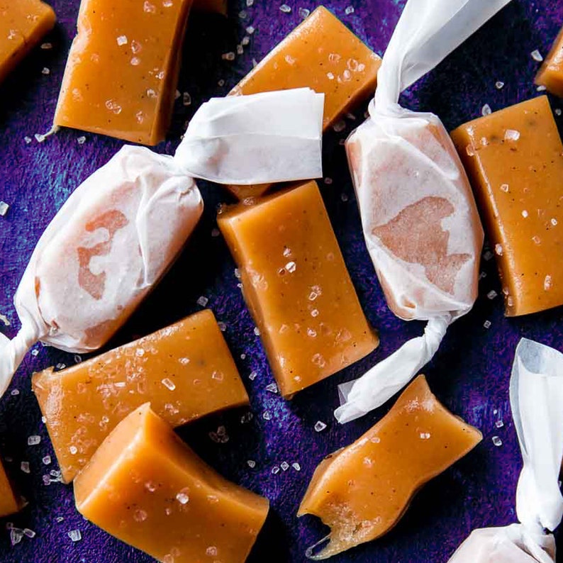 Caramel Wrapps Wax Paper Candy Wrappers for Caramels (300 Pcs 5 X 5 Inches) - Pre Cut ...