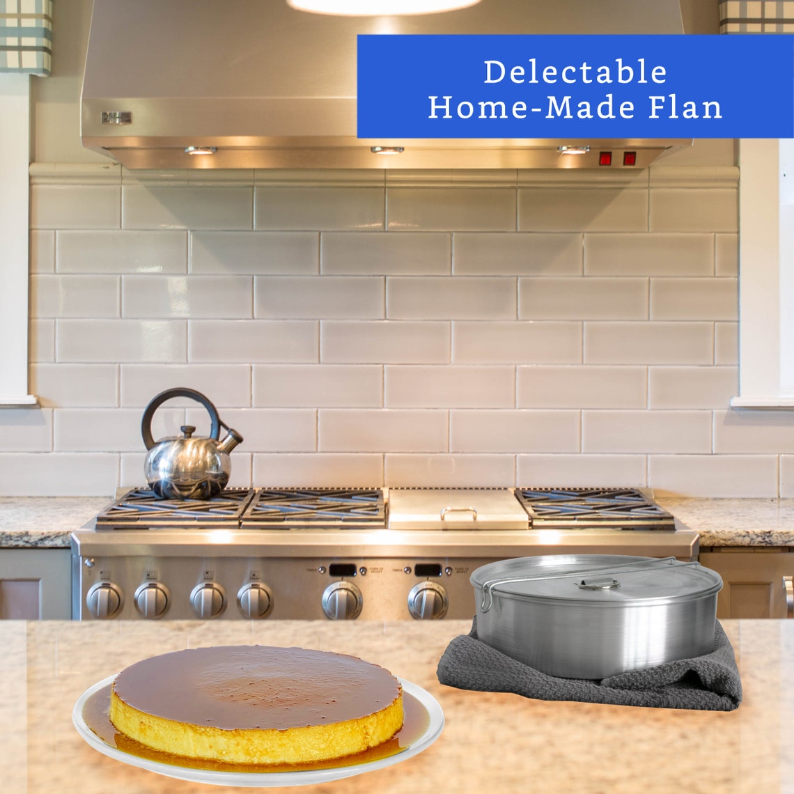 Flan Mold With Lid Oversized XL 10.5 X 3.2 In Authentic Etsy UK