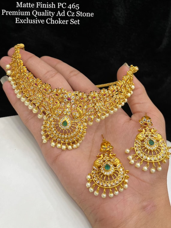 Matte finish imitation jewellery deals