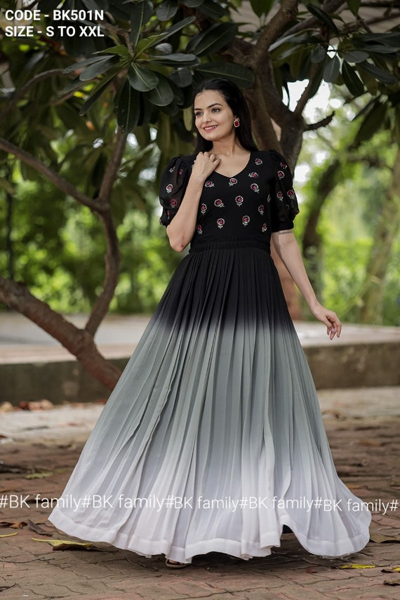 South Indian Magnetize Gown - pattu dress – shakthistyles