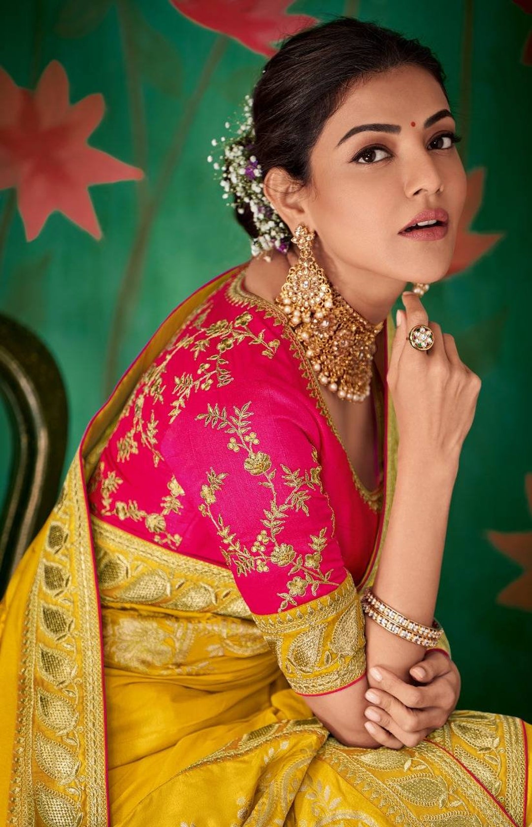 Kajal Pure Soft Silk Sarre Designer Saree Party Wear Wedding - Etsy Kajal Pure Soft Silk Sarre Designer Saree Party Wear Wedding - Etsy