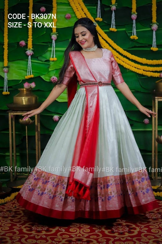 Pattu gowns discount