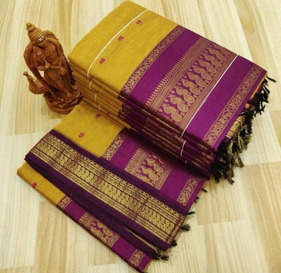 Beautiful Colours Kalyani Cotton Gatwal Saree, Soft and Smooth Cotton Pattu  Saree, Cotton Pattu Saree -  Canada
