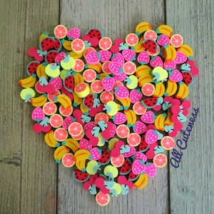 Cute Fruit Mini Erasers