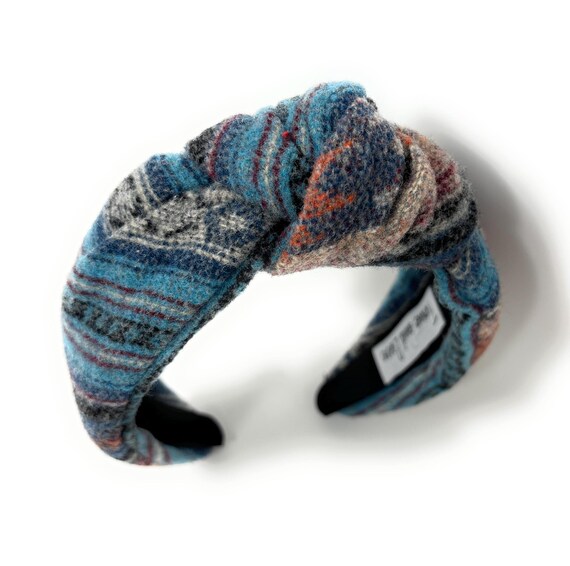 Custom Plaid Knot Headbands Handcrafted With Love, Fall  display picture 1
