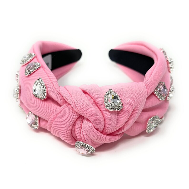 Sweetheart Style: Handcrafted Custom Valentine's Day Top Knot Headband