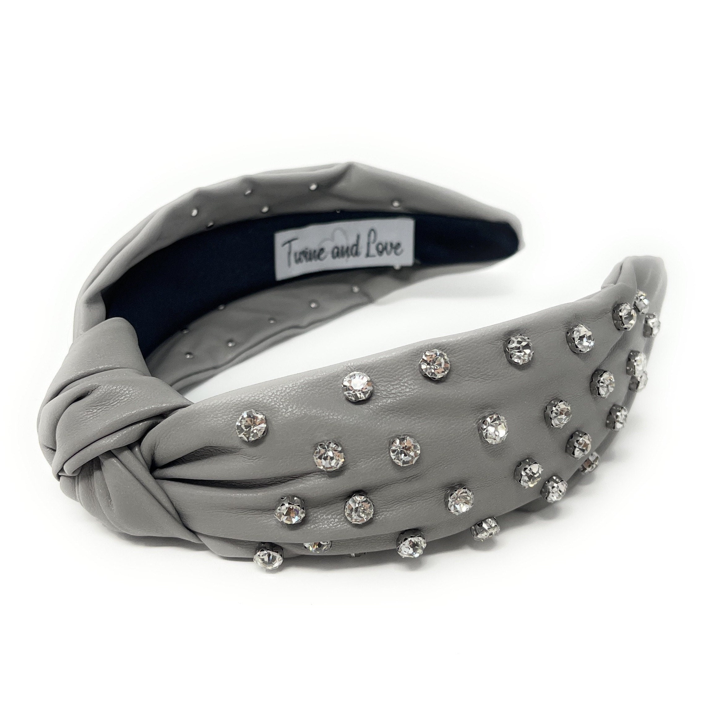 Bejeweled Gray Lele Sadoughi Women\'s Hat Lele Sadoughi, queen of the modern headband, has rodeo  main image 3