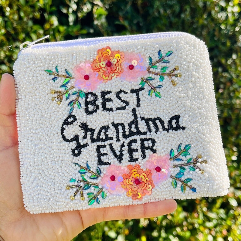 Charming Handcrafted Coin Purses for Grandma - Ideal Size to Carry with Ease