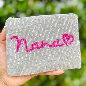 Charming Handcrafted Coin Purses for Nana - Ideal Size to Carry with Ease