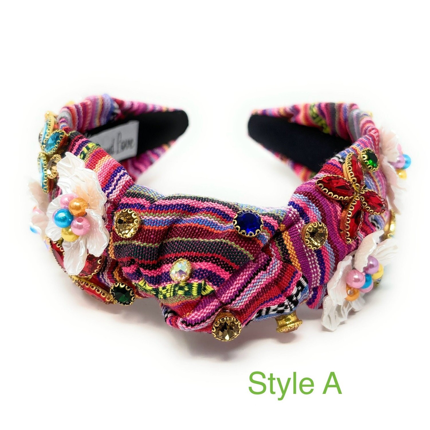 Cinco De Mayo Top Knot Headbands Handcrafted in Stunning  display picture 2