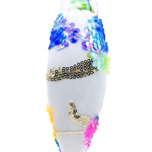 Red Sequin Knot Headband