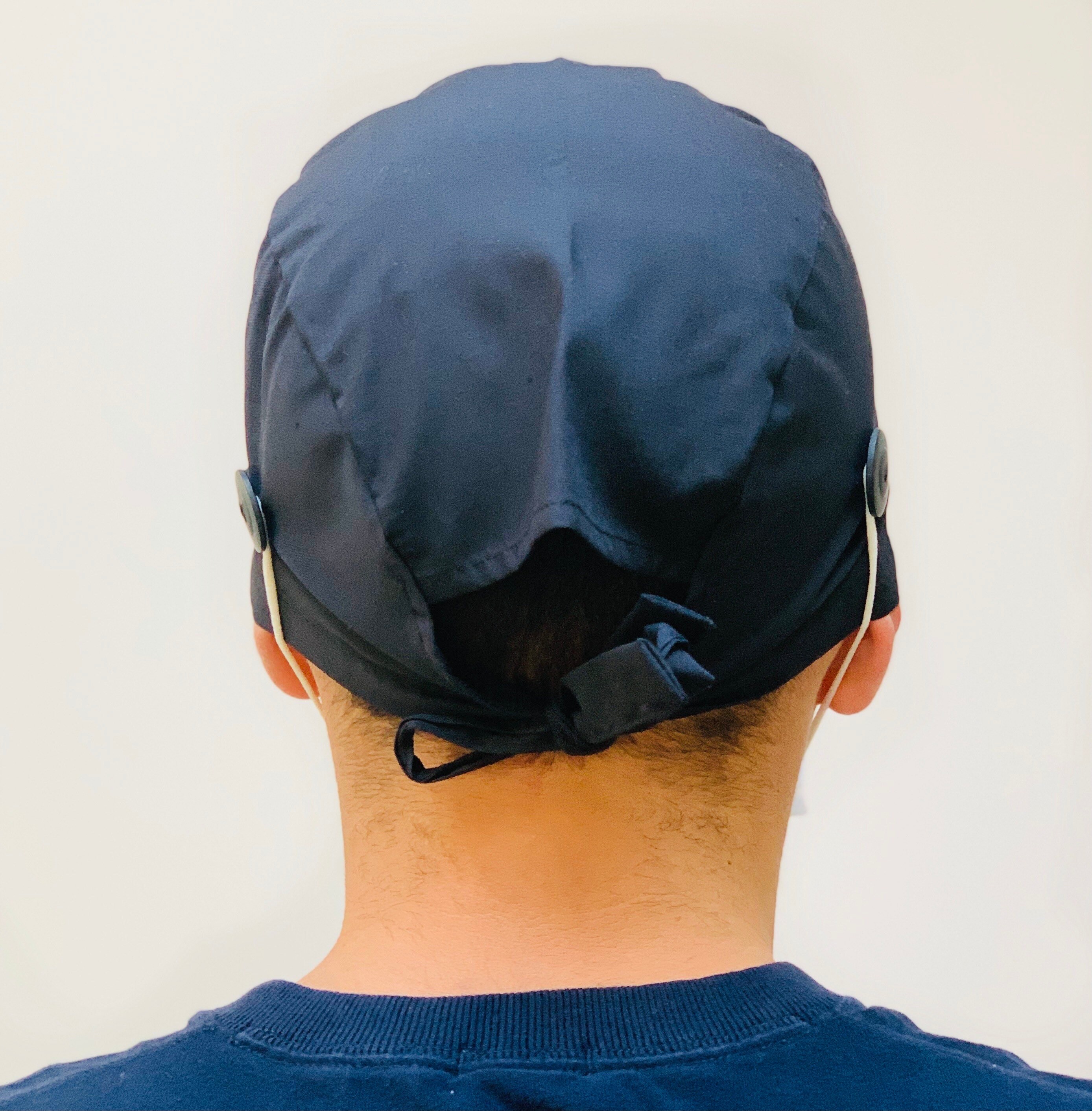 Male Surgical scrub cap with buttons Scrub cap Scrub hat Etsy