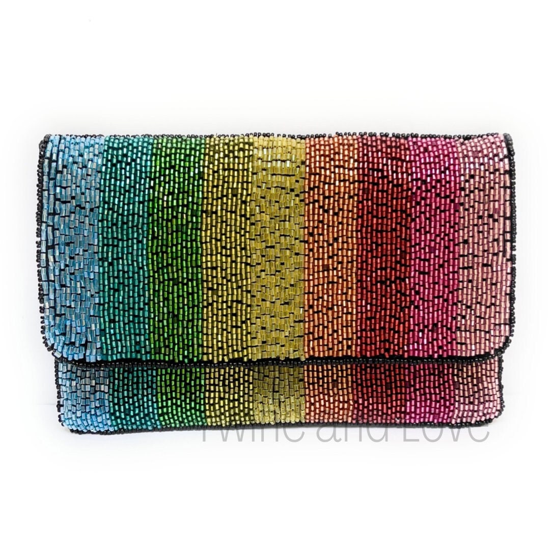 16+ Colorful Beaded Clutch