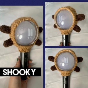 Cubierta de bomba del ejército - Patrón de ganchillo Shooky BT21 - Descarga digital