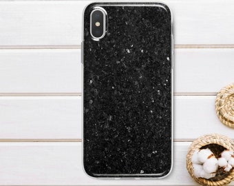 Black Stone iPhone 13 Pro Max Case Granite iPhone 13 Pro Cases Dark Marble iPhone 13 Mini Case iPhone 12 Pro Max Cases Cute iPhone 12 EP0062