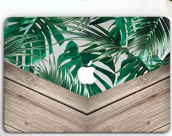 Tropical Leaves 16 Inch Macbook Pro Case 13-Inch Monstera Macbook Air Case Geometry Macbook Pro 13 Mac Case 15 Inch Wood Macbook Pro AMM2025
