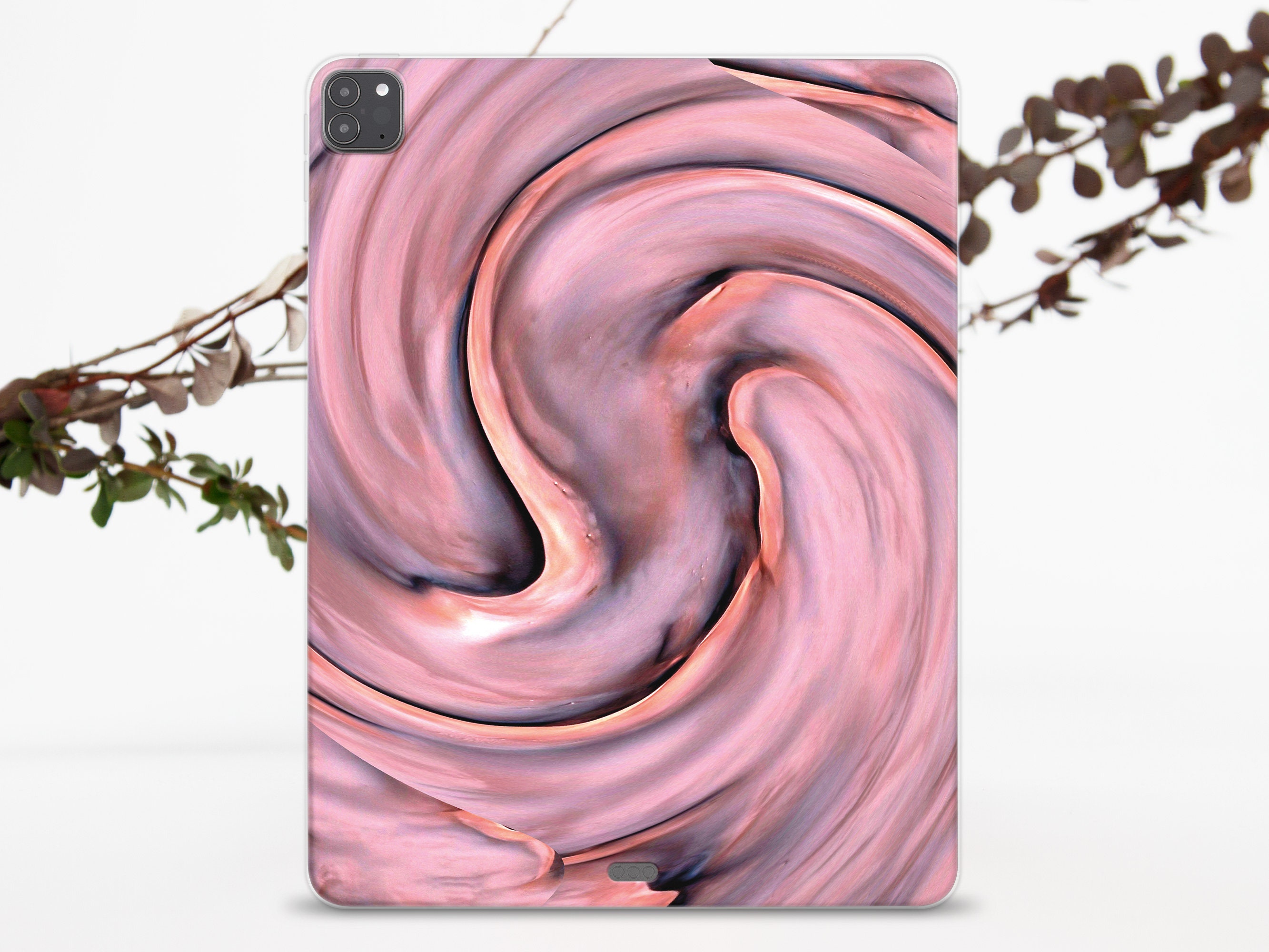 Pink Oil Paints Ipad Pro 12 9 Case 3rd Generation Ipad Air Pro Etsy