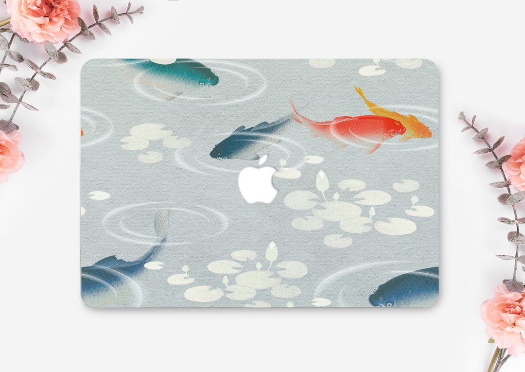 Koi Fish Macbook Pro 16 Inch Case Macbook 13 Air Case Fishes Etsy