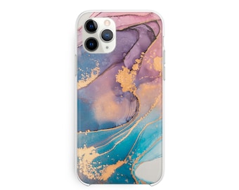 Blue Marble iPhone 13 Pro Max Case iPhone 13 Pro Cover Pink Marble iPhone 13 Mini Case iPhone 12 Pro Max Case Marbled iPhone 12 Case CE0440