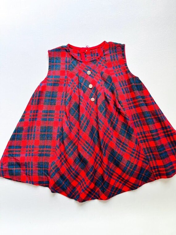 Tartan skirt 18-24 months top
