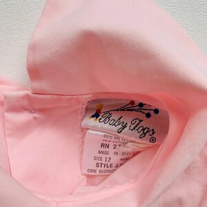 Vintage 80s/90s Baby Togs Pink Smocked Cat Dress With Pointed - Etsy