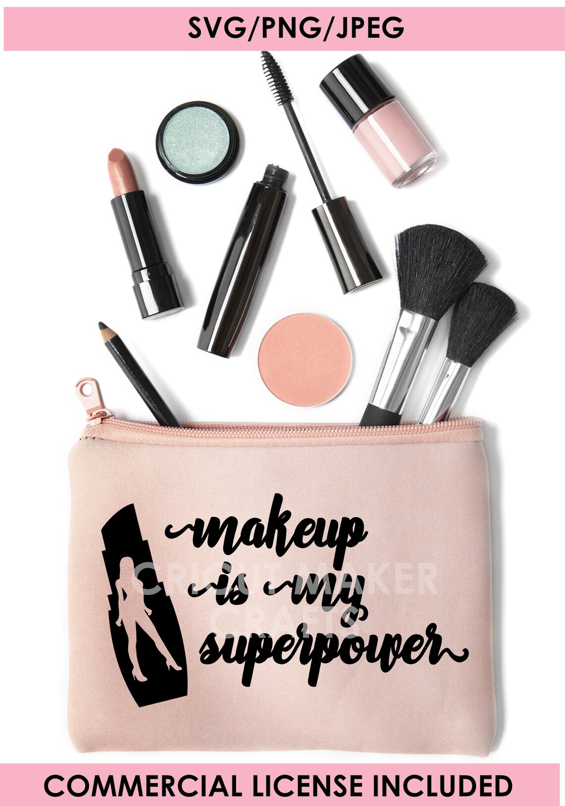 SVG Makeup Svg Cut File for Cricut Makeup Svg Beauty SVG HTV - Etsy